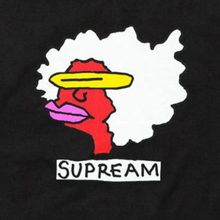 Футболка Supreme FW17 Gonz Tee Black - изображение 3