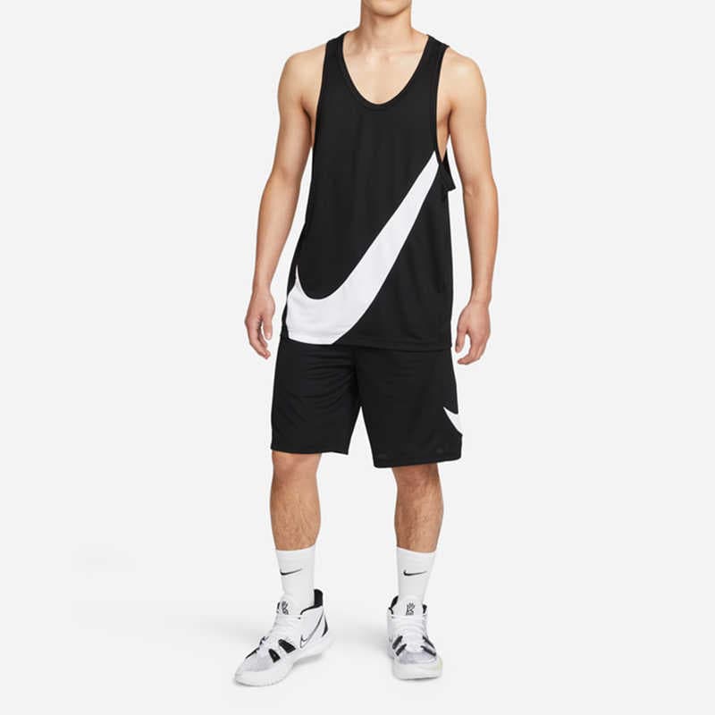 Баскетбольная майка Nike Big Swoosh Black - изображение 3
