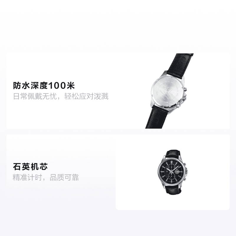 Часы CASIO EDIFICE 50.5*43.8mm EFB-509L-1AVUPR - изображение 2
