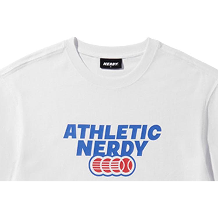 Футболка NERDY HAthletic Logo Tennis T-Shirt White - изображение 6