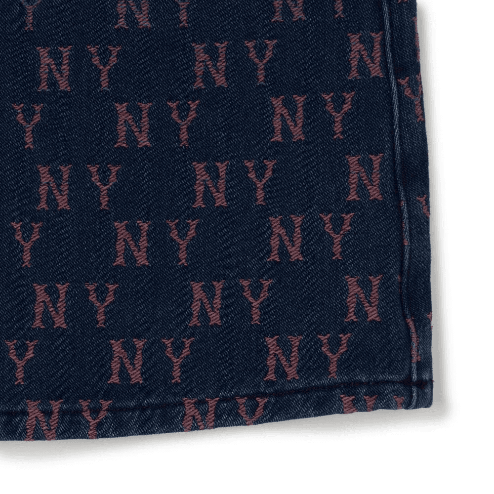 MLB Denim Gradation Jacquard Monogram New York Yankees Denim - изображение 8