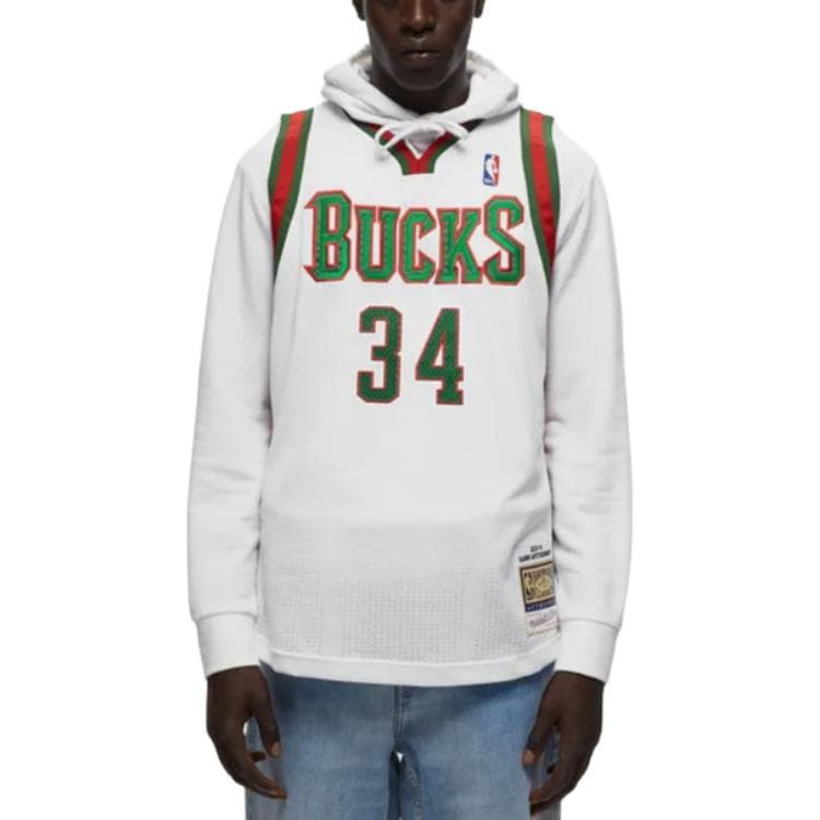 Баскетбольная майка Mitchell & Ness Giannis Antetokounmpo 34 Jersey - изображение 3