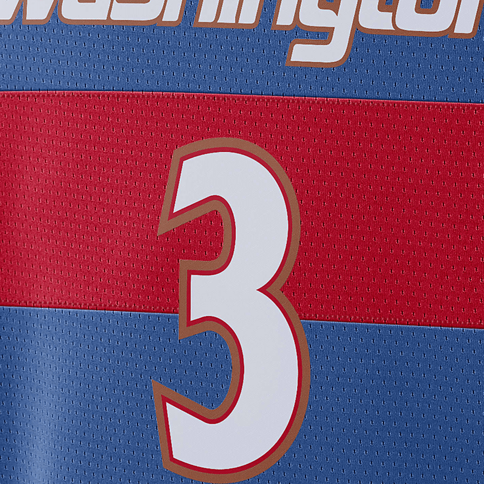 Баскетбольная майка Nike NBA 75th Anniversary Wizards Beal 3 Jersey - изображение 4