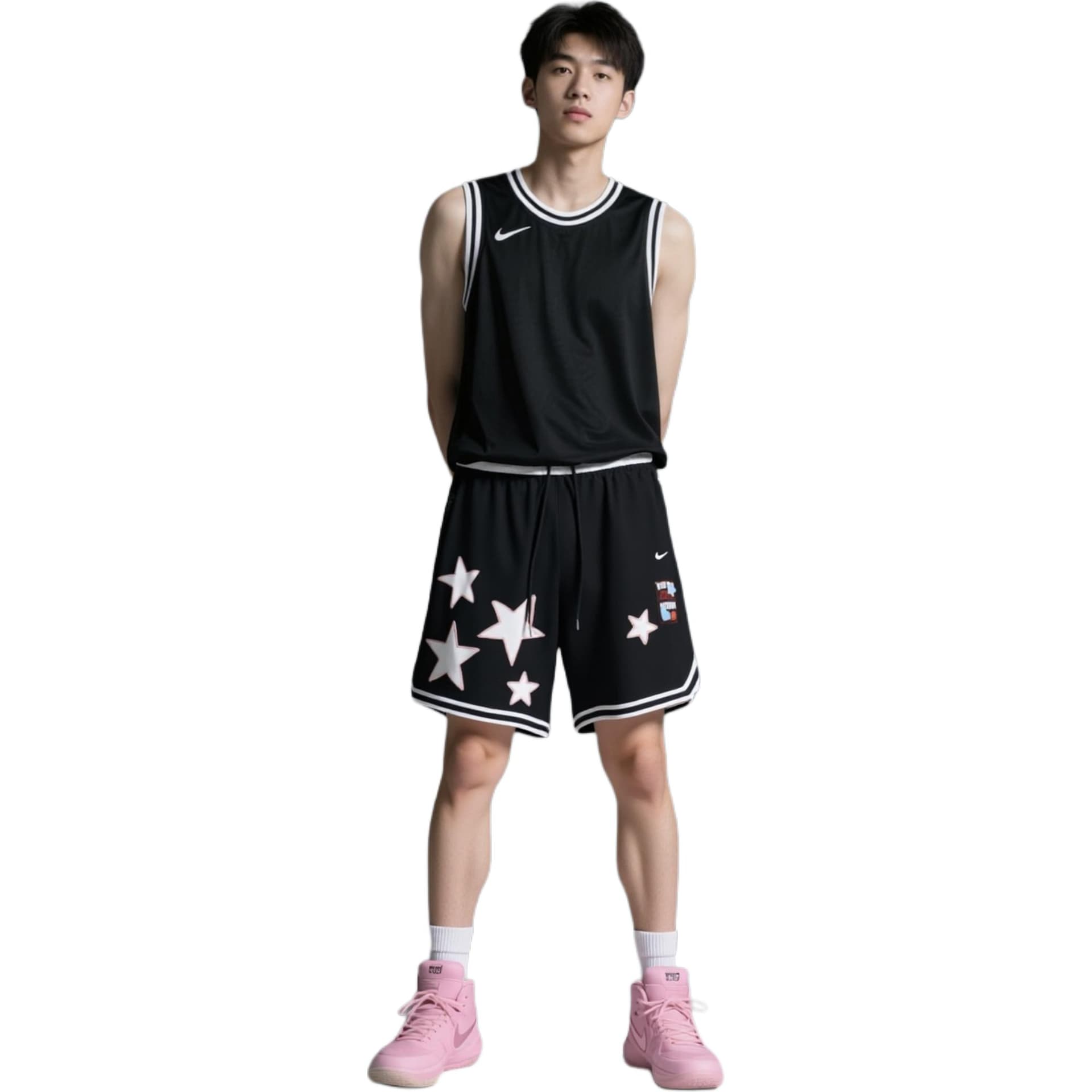 Баскетбольные шорты Nike DRI-FIT DNA Shorts Black White - изображение 4