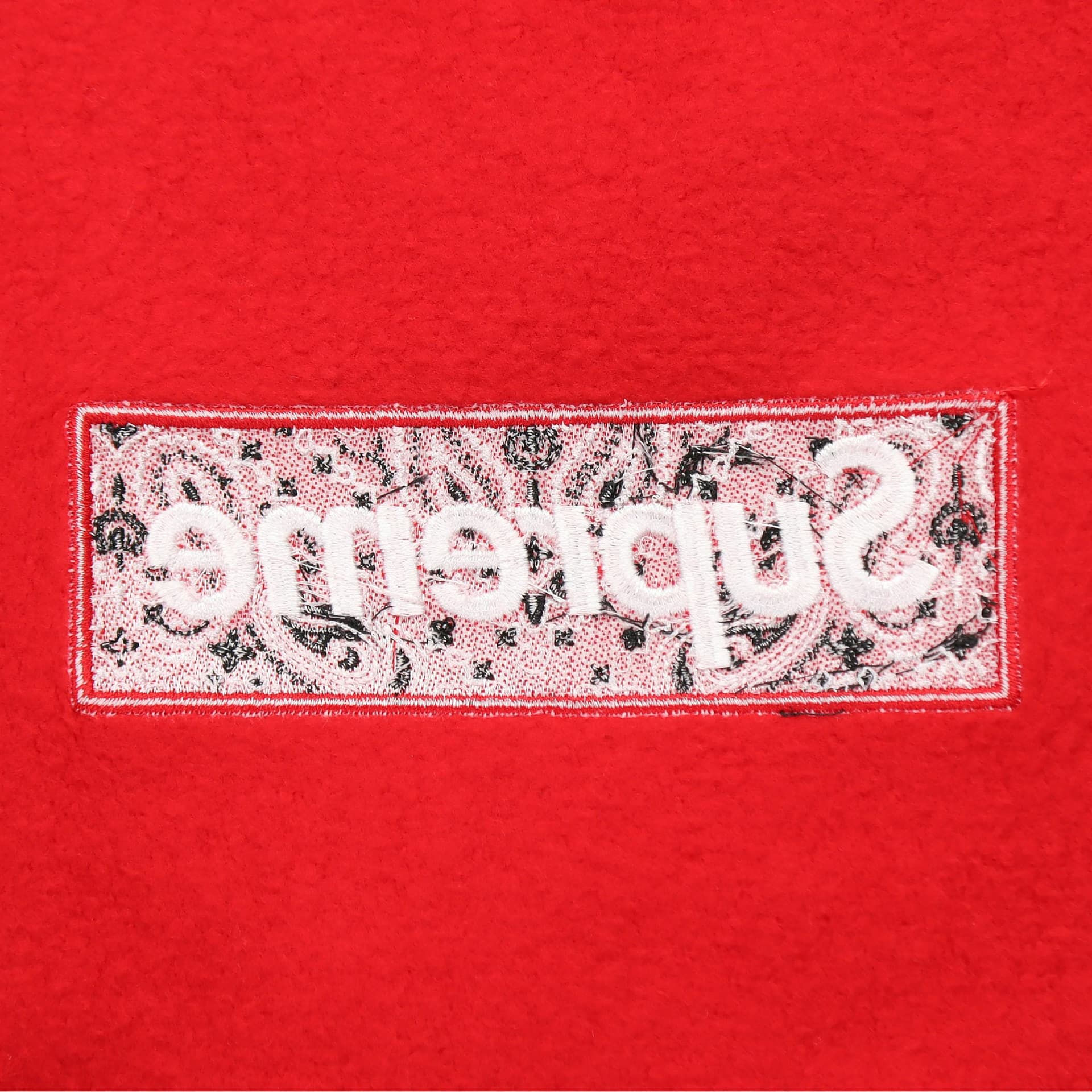 Кофта Supreme Bandana Box Logo Hooded Sweatshirt - изображение 5
