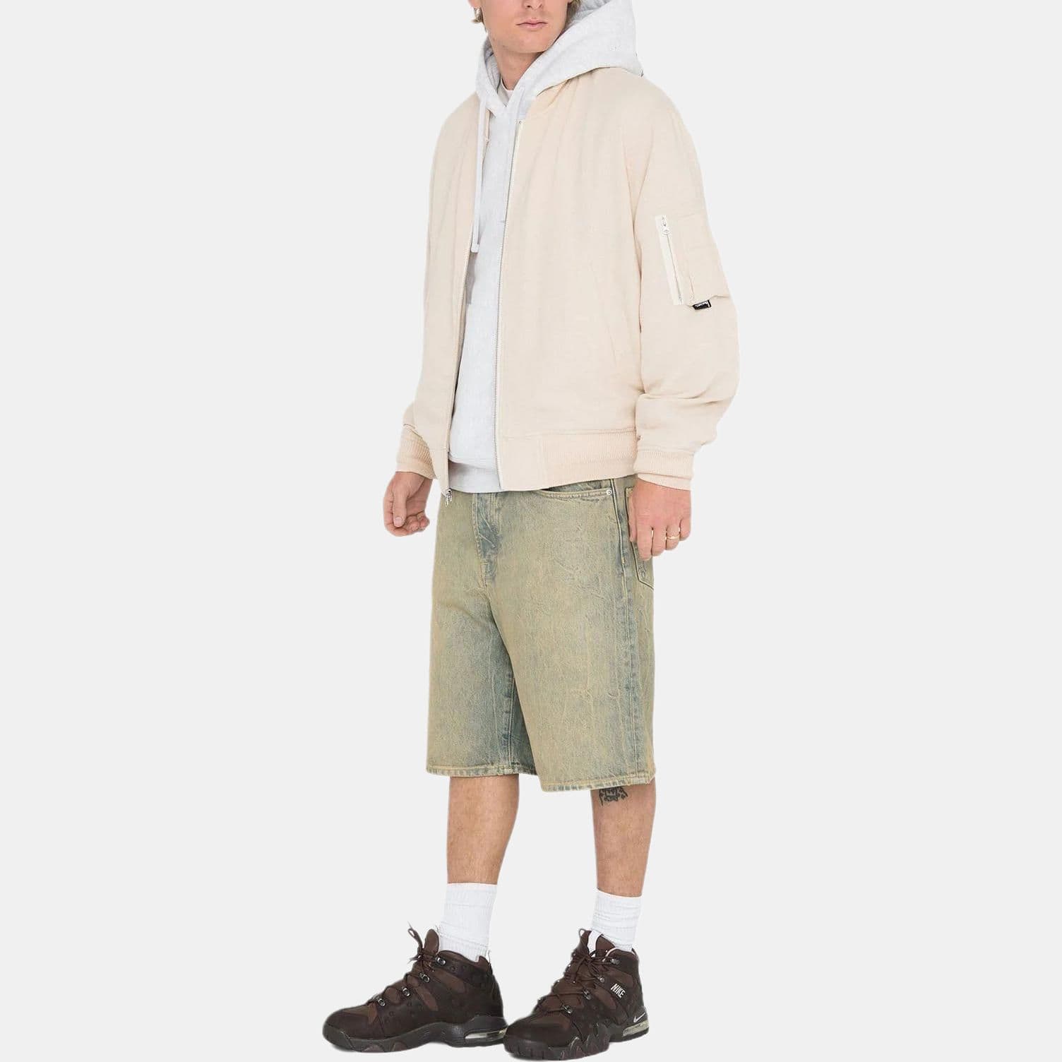 Куртка Stussy Linen Beach Bomber - изображение 5
