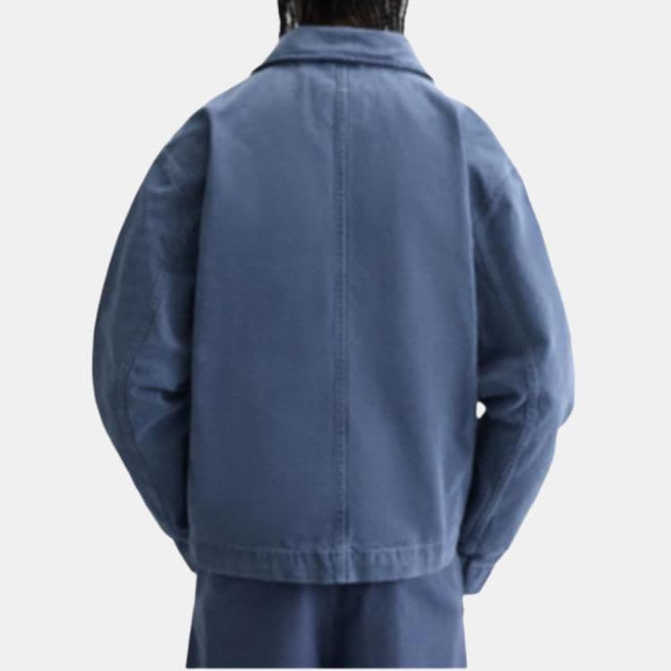 Джинсовая куртка ZARA Casual Washed Denim Jacket - изображение 2