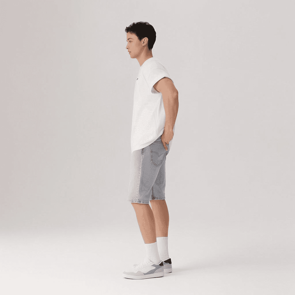 Джинсовые шорты levis - изображение 9