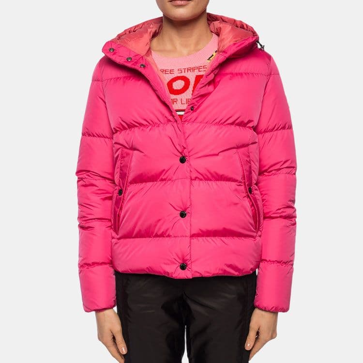 Зимняя куртка Moncler Lena Quilted Down Jacket Pink - изображение 2