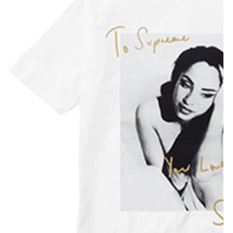 Футболка Supreme SS17 Sade Tee White - изображение 3