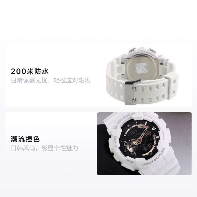 Часы G-SHOCK Youth 55*51.2mm GA-110RG -7A - изображение 2