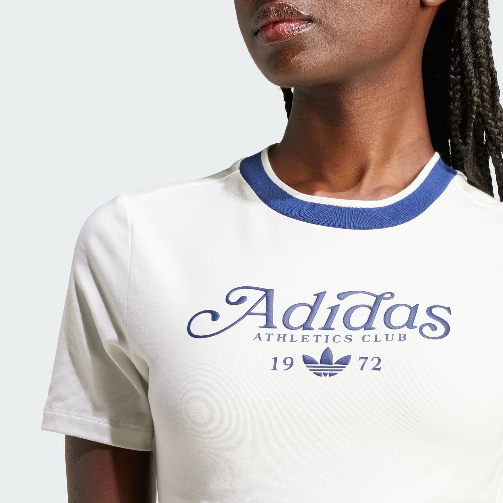 Футболка adidas Badge Slim 3-Stripes T-Shirt - изображение 5