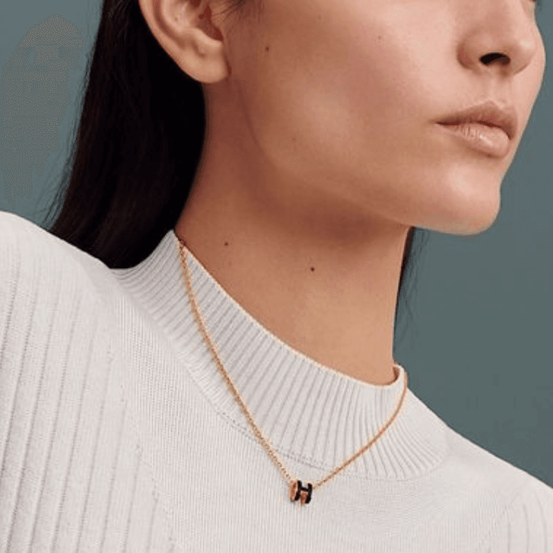 Ожерелье HERMES Mini POP H - изображение 7