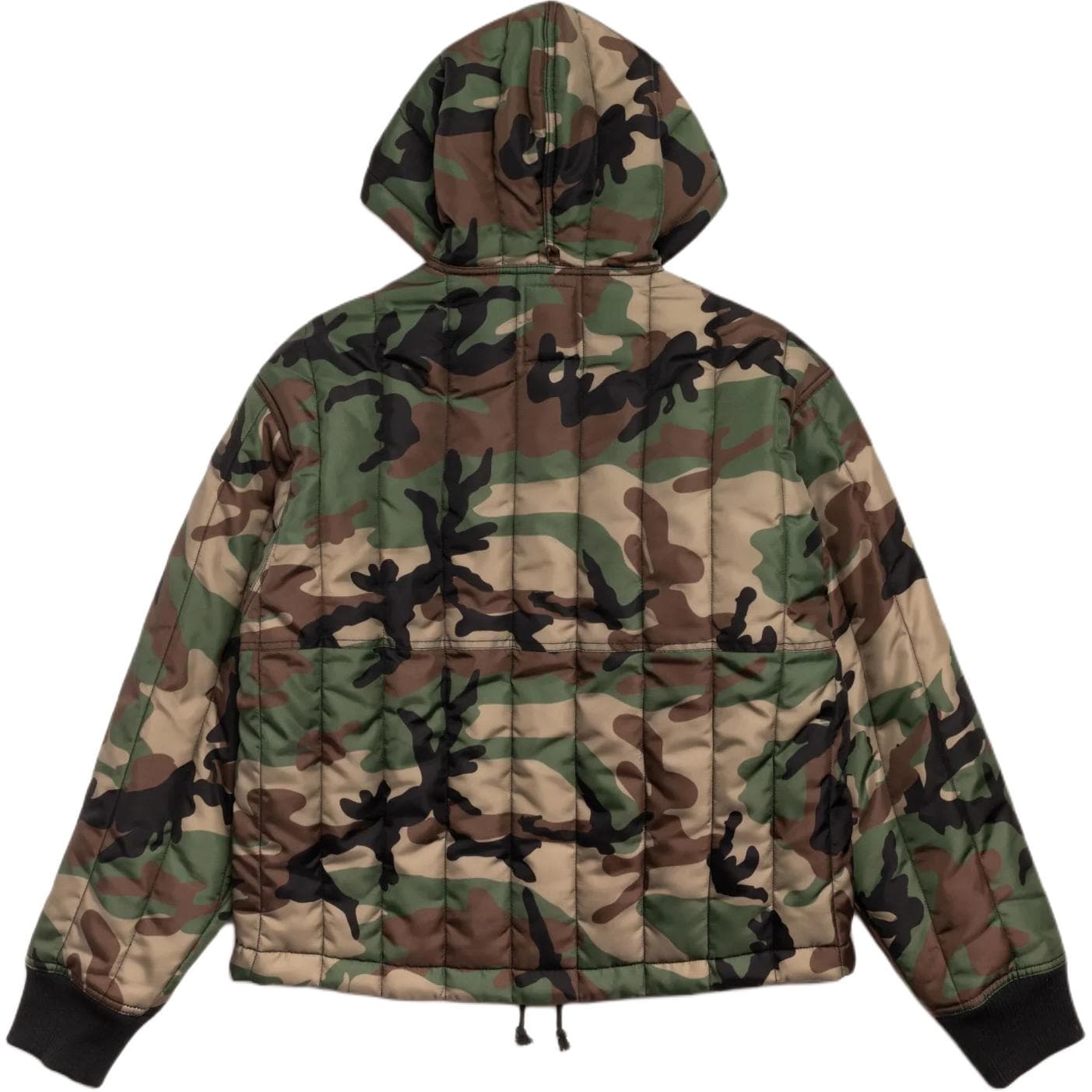 Куртка Stussy FW25 holiday QUILTED NYLON WORK JACKET logo — фото 2