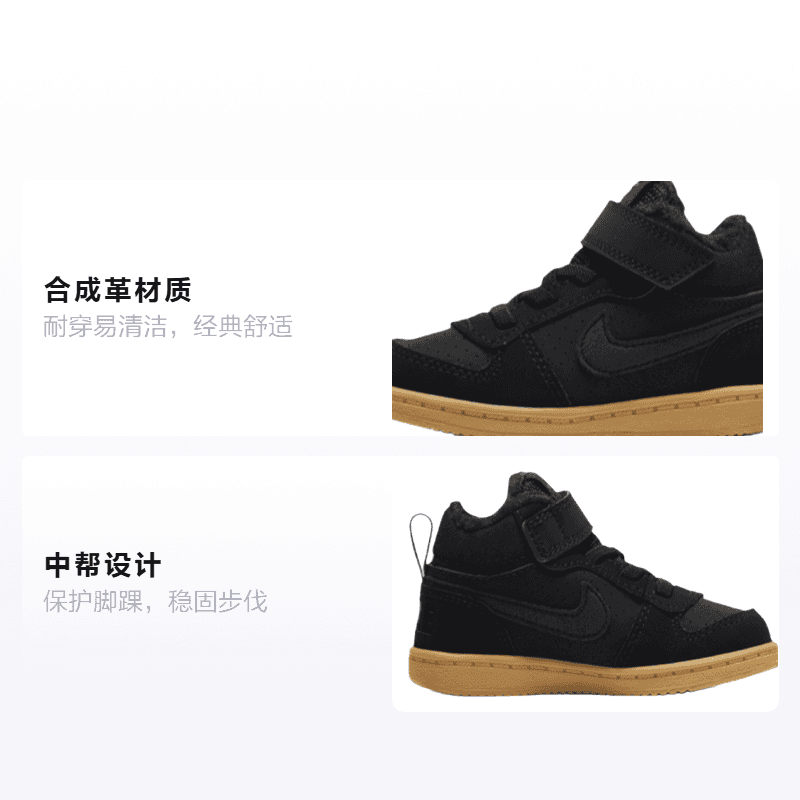 Кроссовки Nike Court Borough Mid - изображение 2