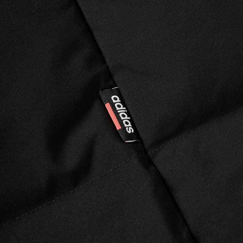 Зимняя куртка Adidas Мужские Черные Пуховики - изображение 2