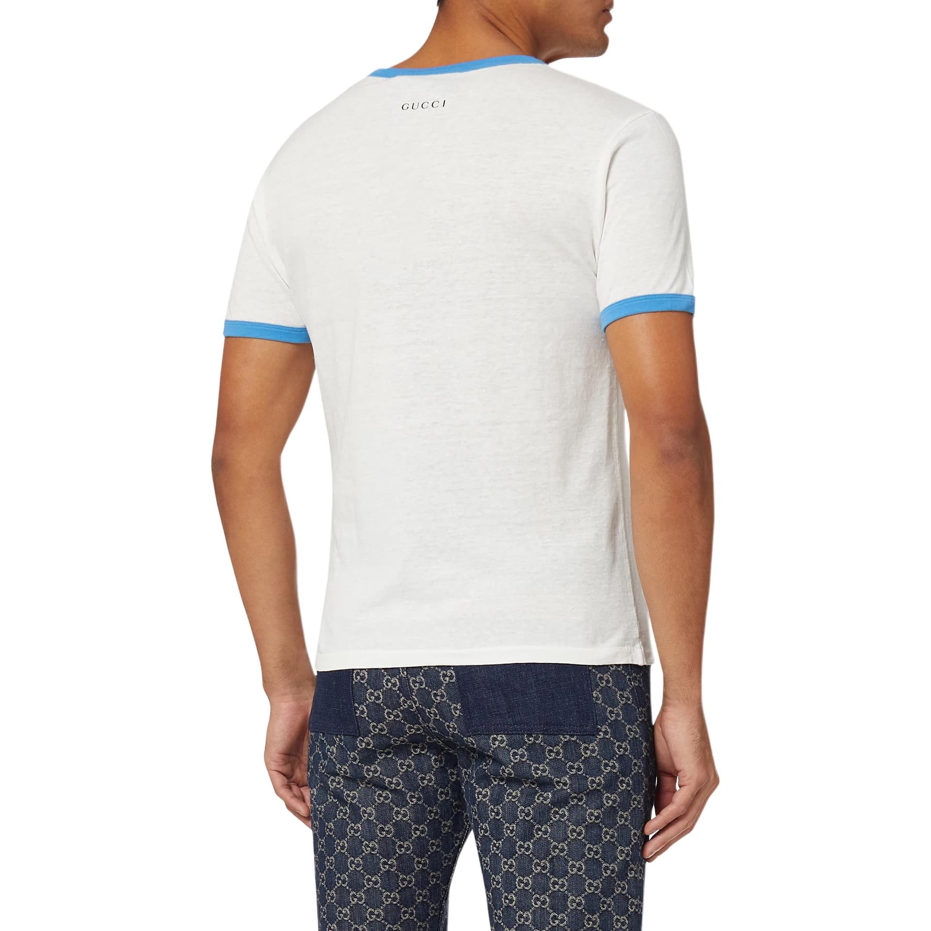 Футболка Gucci Ivory Donald Duck T-Shirt - изображение 9