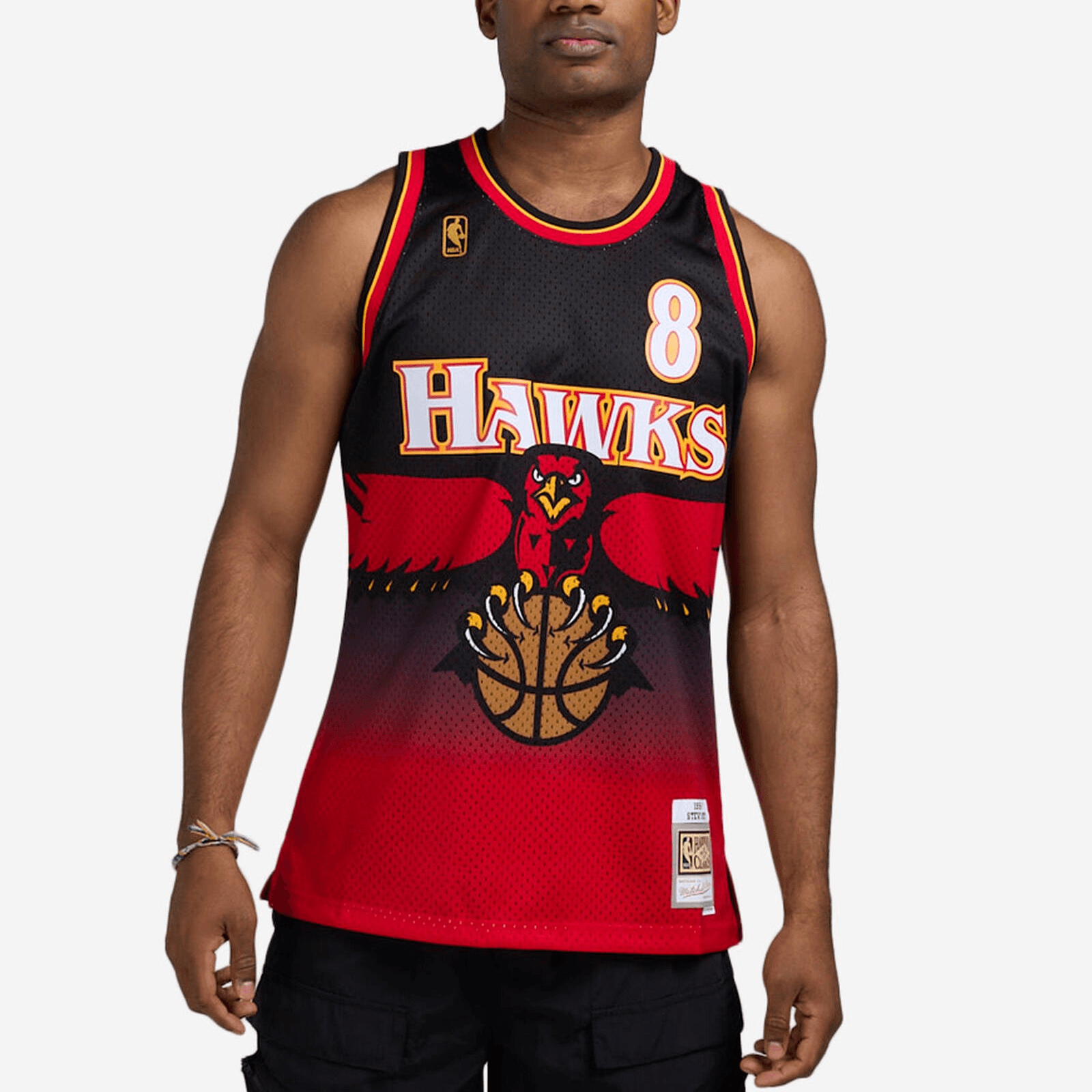 Баскетбольная майка Mitchell Ness NBA SW 96-97 8 - изображение 3