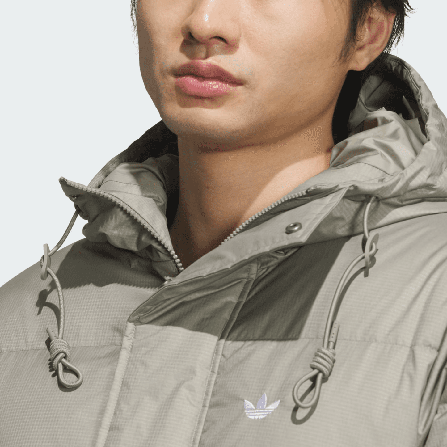 Зимняя куртка adidas originals LONG DOWN JACKET — фото 7
