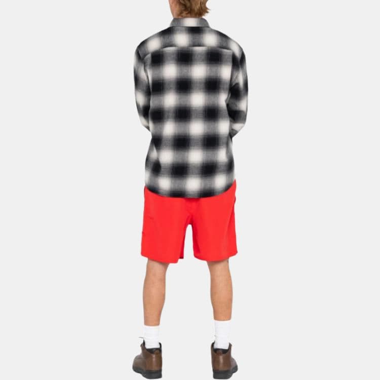 Тренировочные штаны Stussy Logo Print Shorts Red - изображение 3