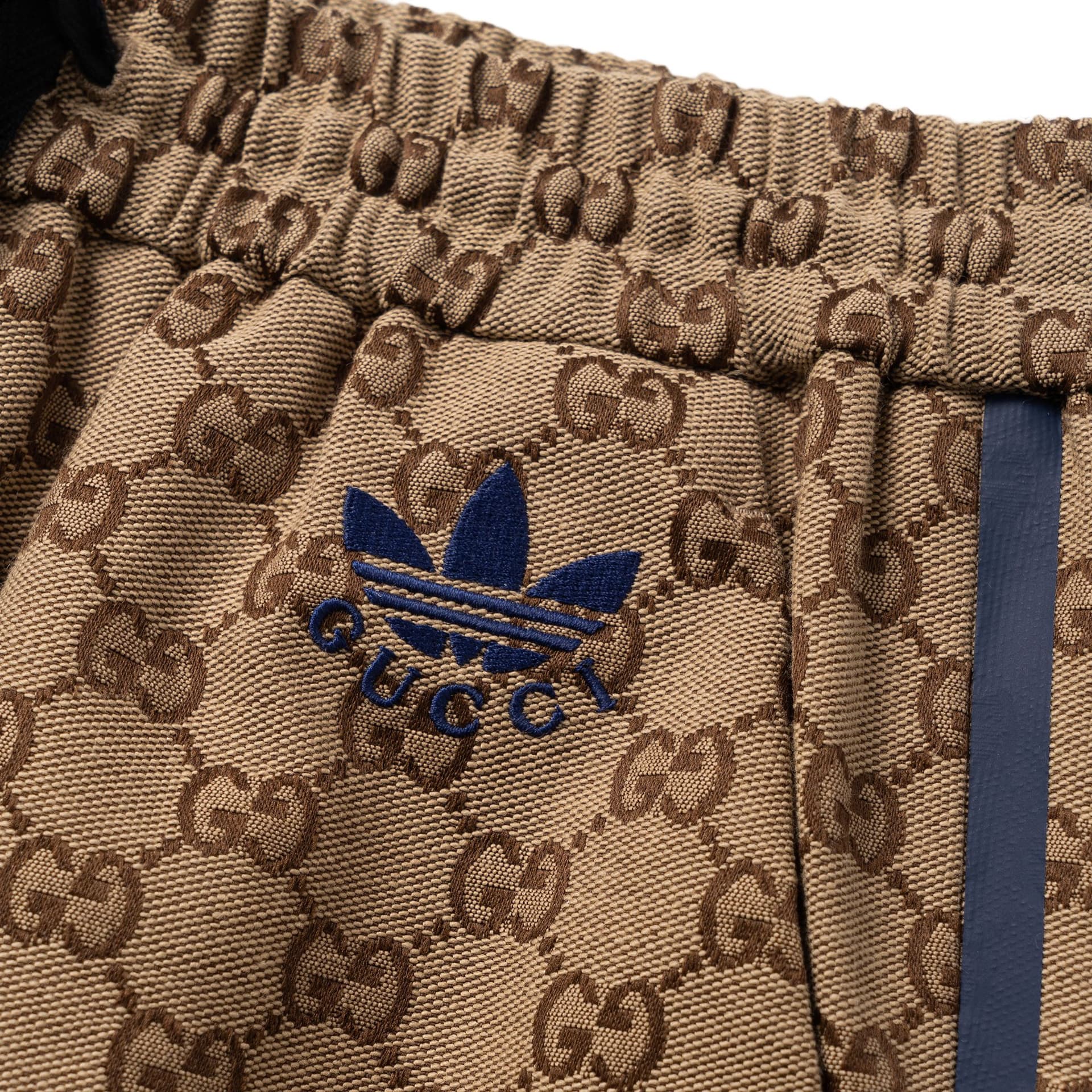Штаны Gucci FW23 Logo Joggers Brown - изображение 5