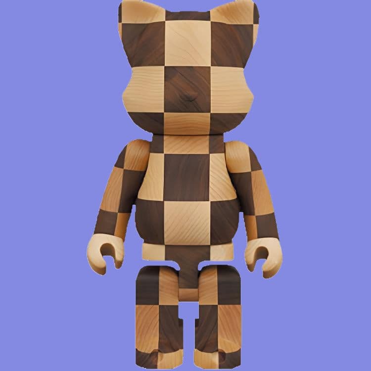 Фигурка BE@RBRICK NY@BRICK CHESS Cat - изображение 3