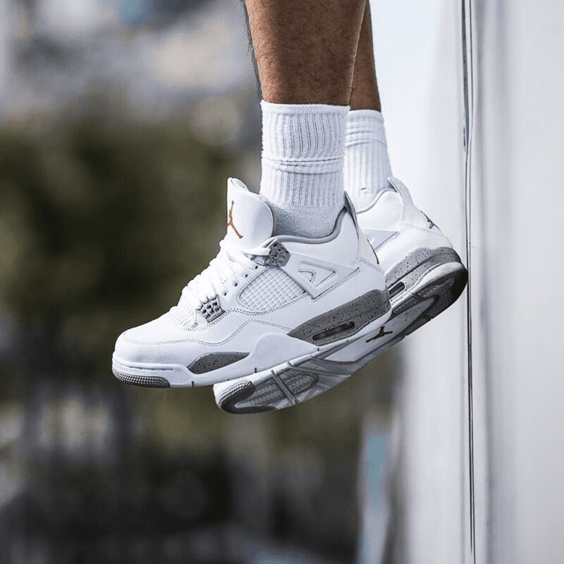 Кроссовки для баскетбола Jordan Air Jordan 4 Retro "Tech White" GS - изображение 2