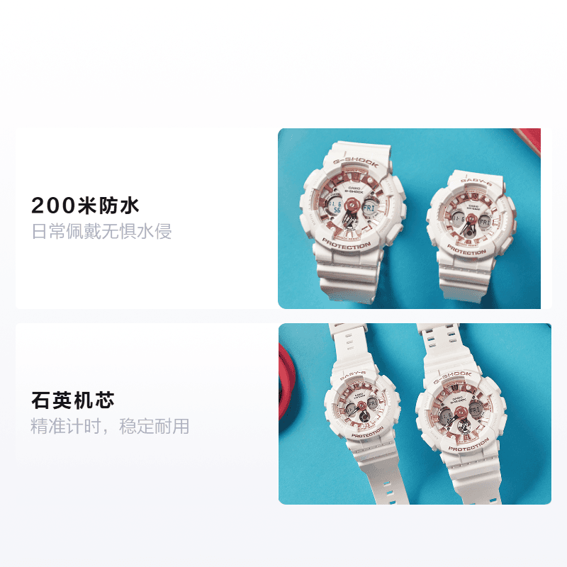 Часы CASIO G-SHOCK & BABY-G LOV-20A-7APR - изображение 2