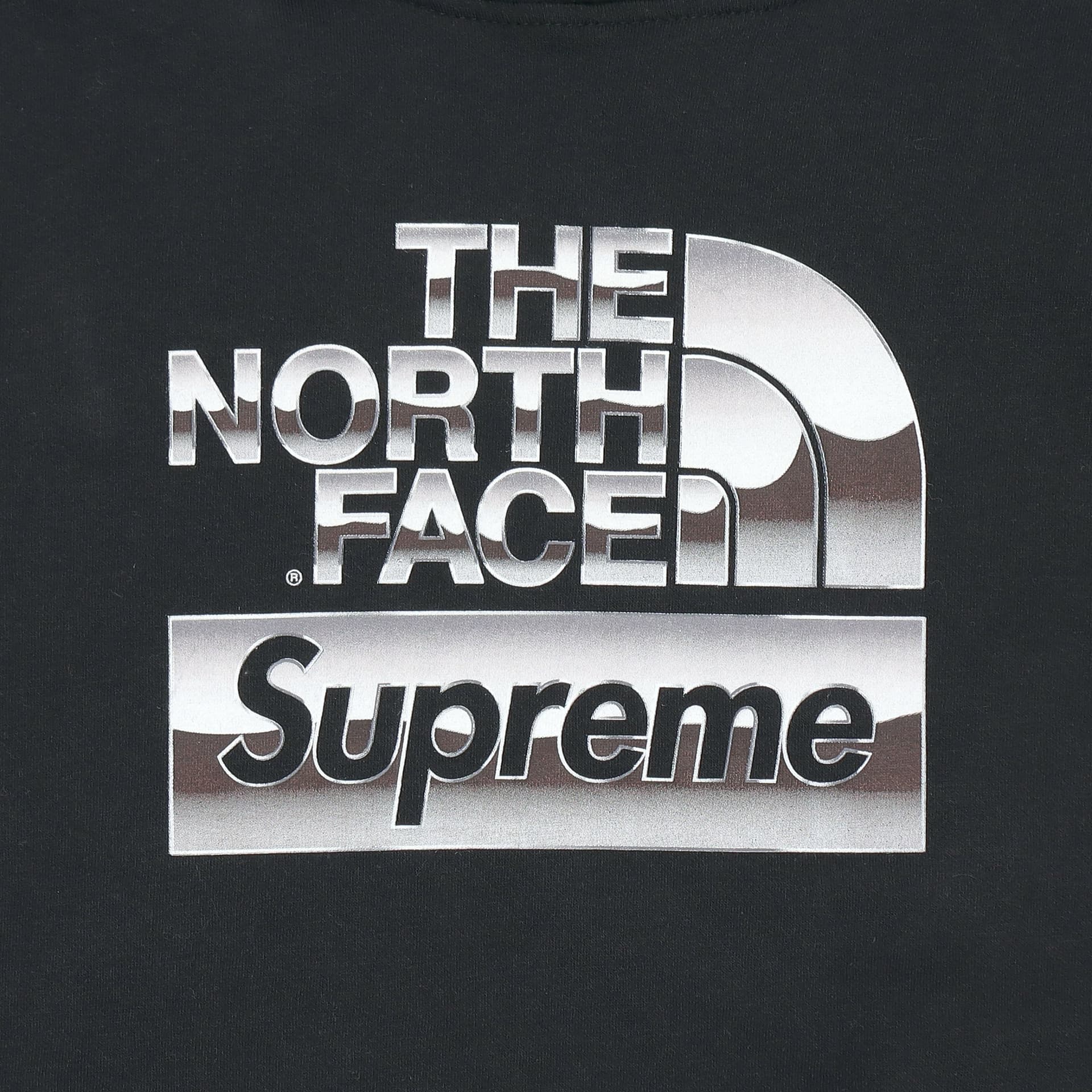 Худи Supreme x The North Face SS18 Hoodie Black - изображение 6