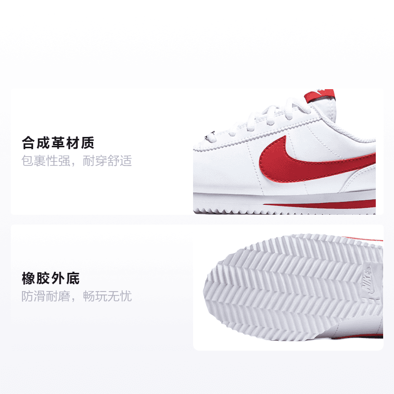 Кроссовки Nike Cortez Basic SL GS - изображение 2