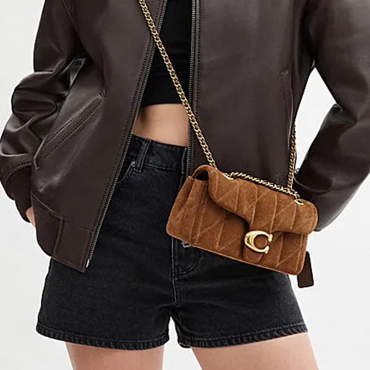 Сумка через плечо COACH Tabby 20 Brass - изображение 7