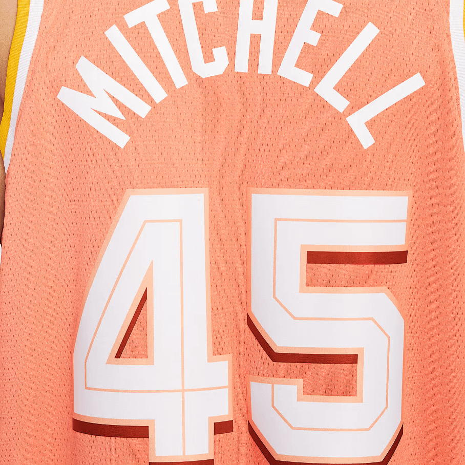 Баскетбольная майка Nike NBA FW25 Donovan Mitchell City Edition Swingman Dri-FIT - изображение 5