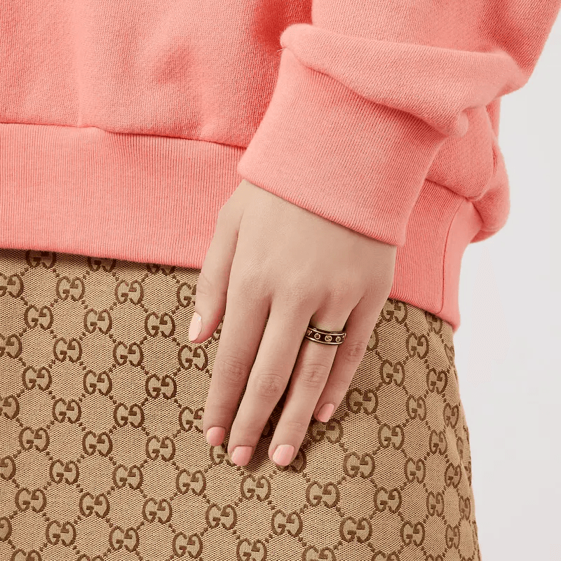 Кольцо GUCCI K18k - изображение 8