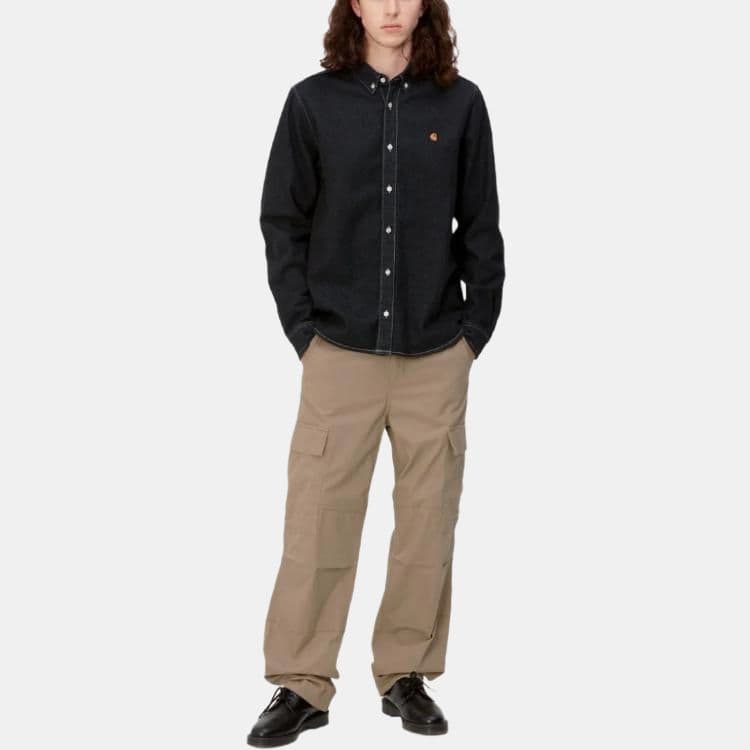 Штаны Carhartt WIP Regular Cargo Pant Khaki - изображение 5