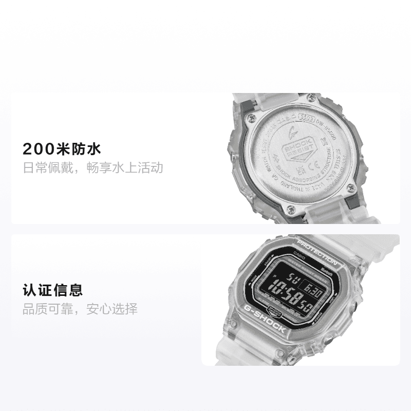 Часы CASIO DW-B5600G-7PR - изображение 2