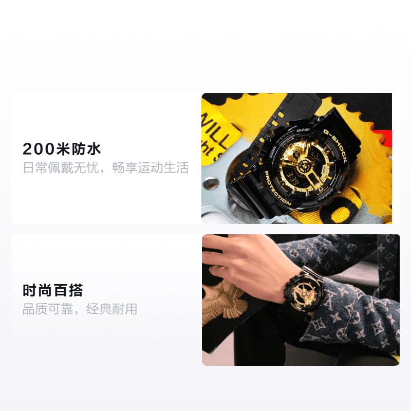 Часы CASIO G-SHOCK GA-110GBRZ - изображение 2