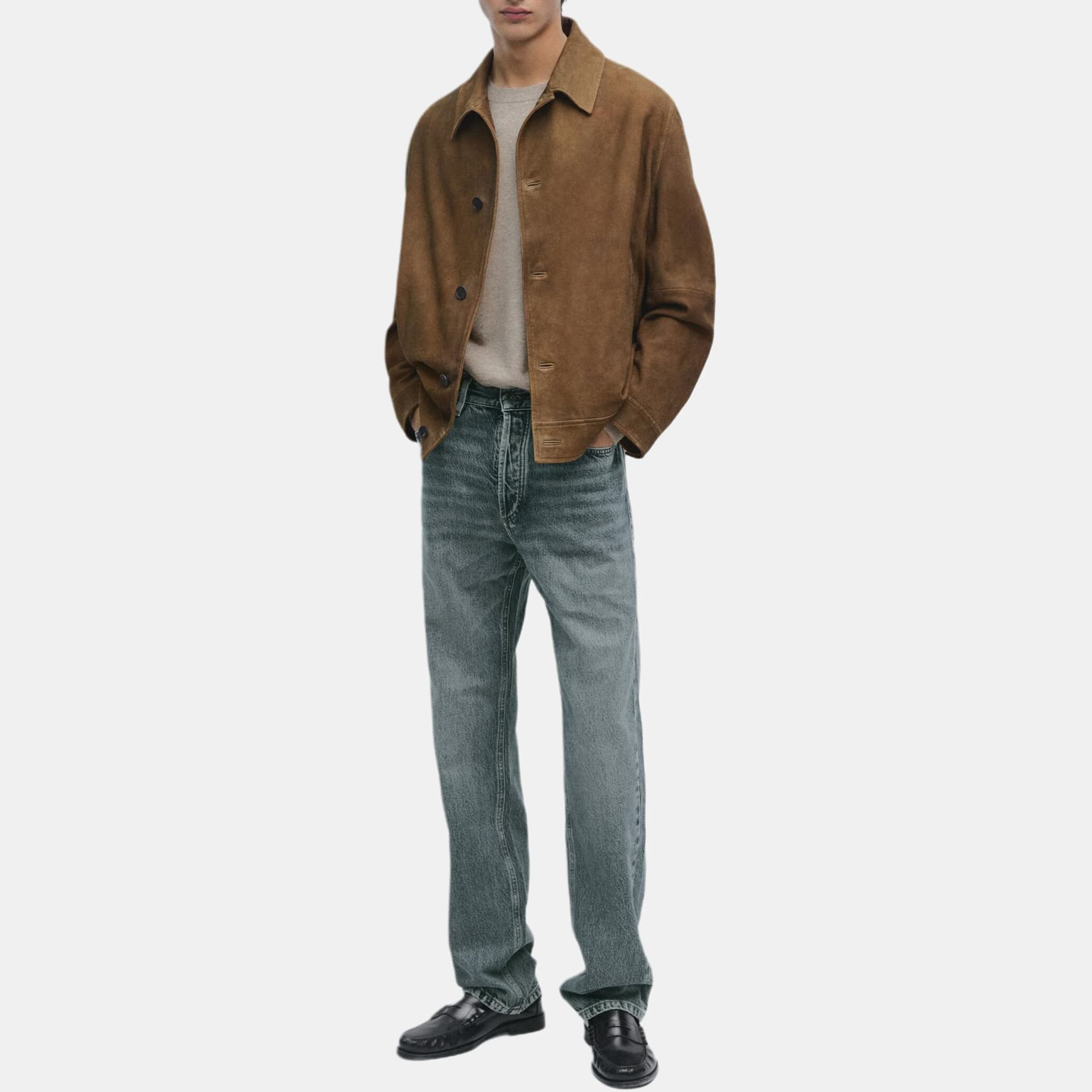 Кожаная куртки Massimo Dutti - изображение 5