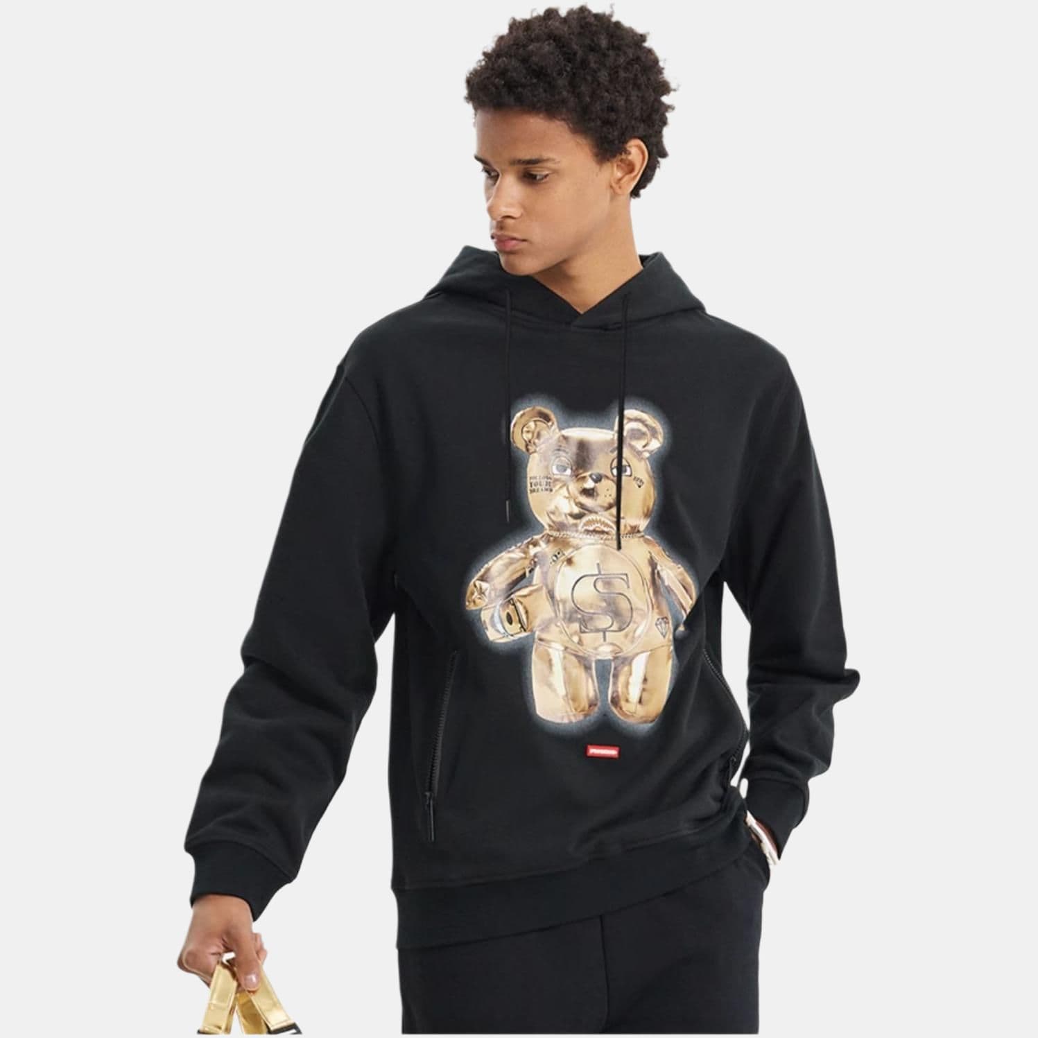 Худи SPRAYGROUND Shark Bear Hoodie Black - изображение 4