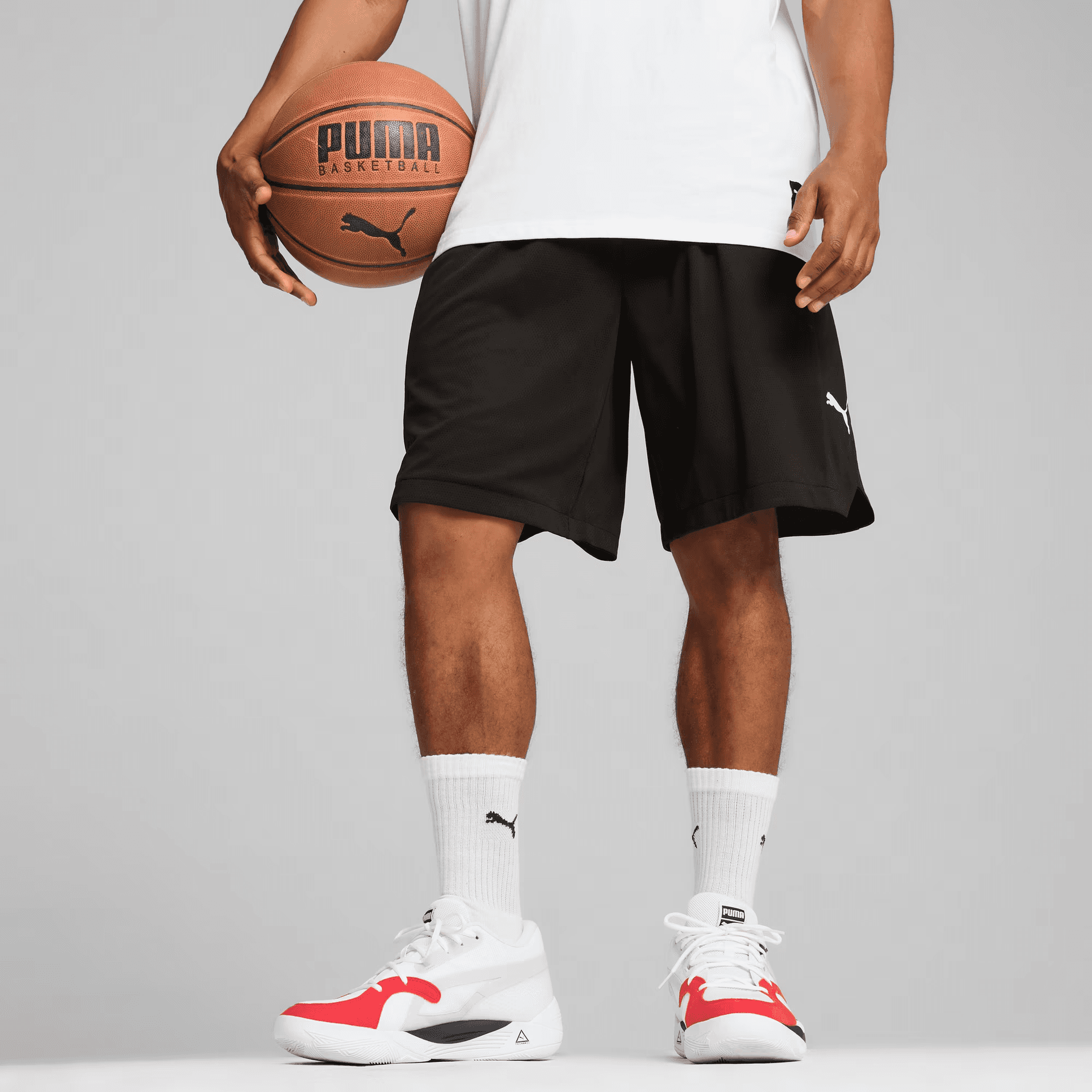Тренировочные штаны PUMA Shot Blocker Shot logo - изображение 3