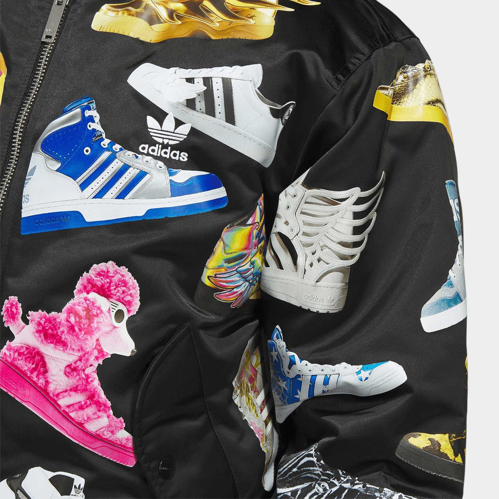 Куртка adidas x Jeremy Scott Archive Bomber - изображение 6