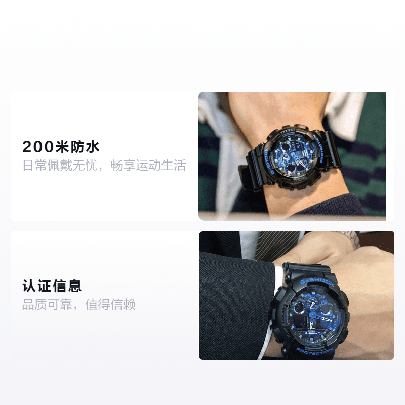 Часы Casio G-Shock GA-100CB-1 - изображение 2