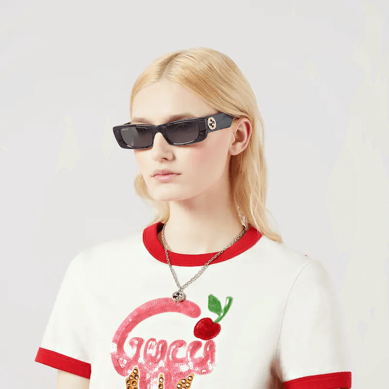 Ожерелье Gucci Interlocking G Silver Necklace - изображение 7