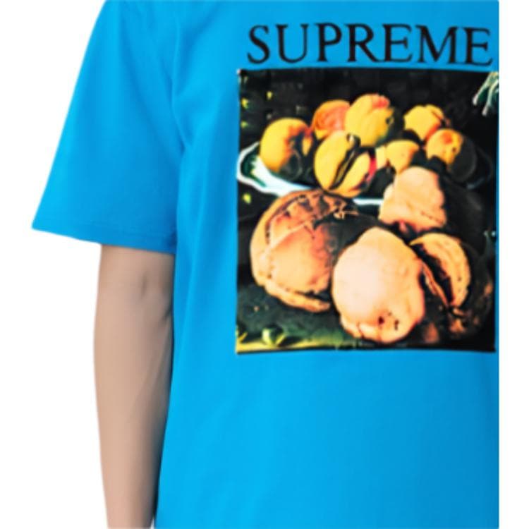 Футболка Supreme FW18 Still Life Tee Bright Blue T - изображение 5