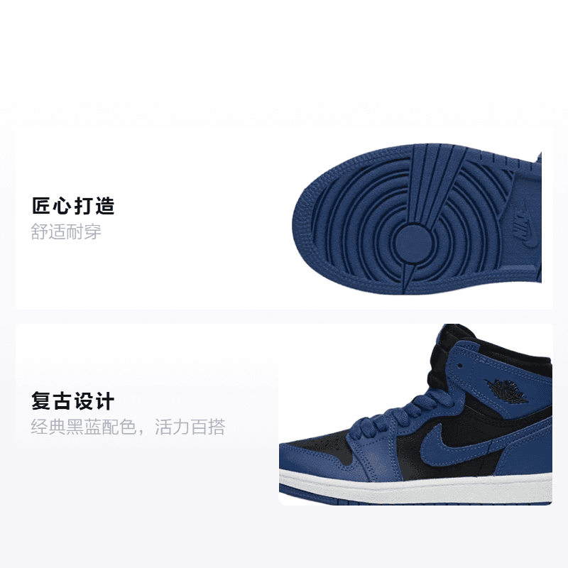 Кроссовки для баскетбола Jordan Air Jordan 1 - изображение 2