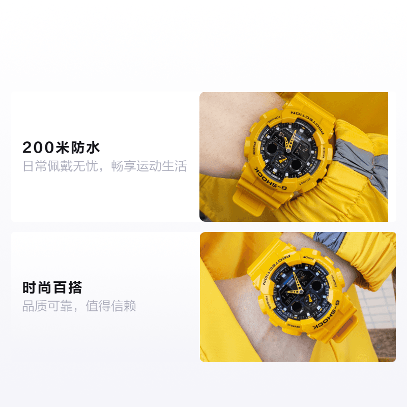 Часы CASIO G-SHOCK YOUTH GA-100A-9A - изображение 2