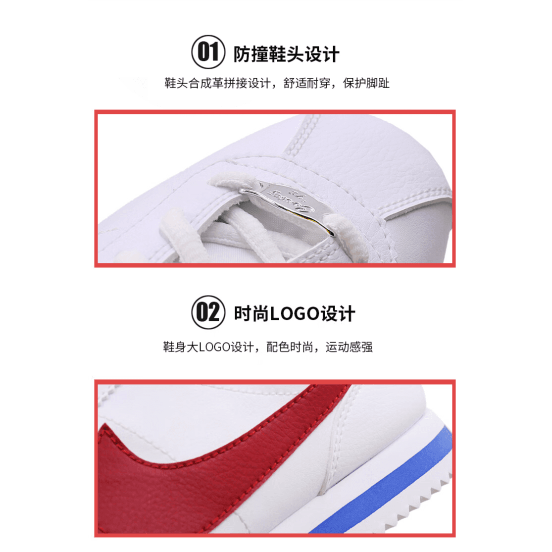 Кроссовки Nike Cortez Basic SL GS - изображение 5