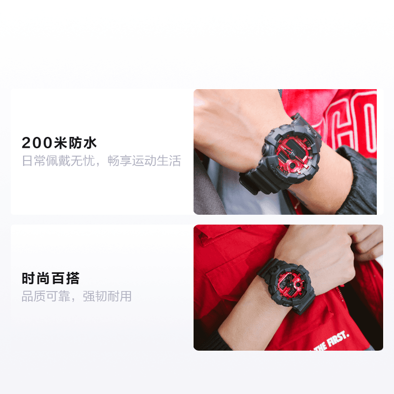 Часы Casio G-Shock GA-700AR-1APR - изображение 2