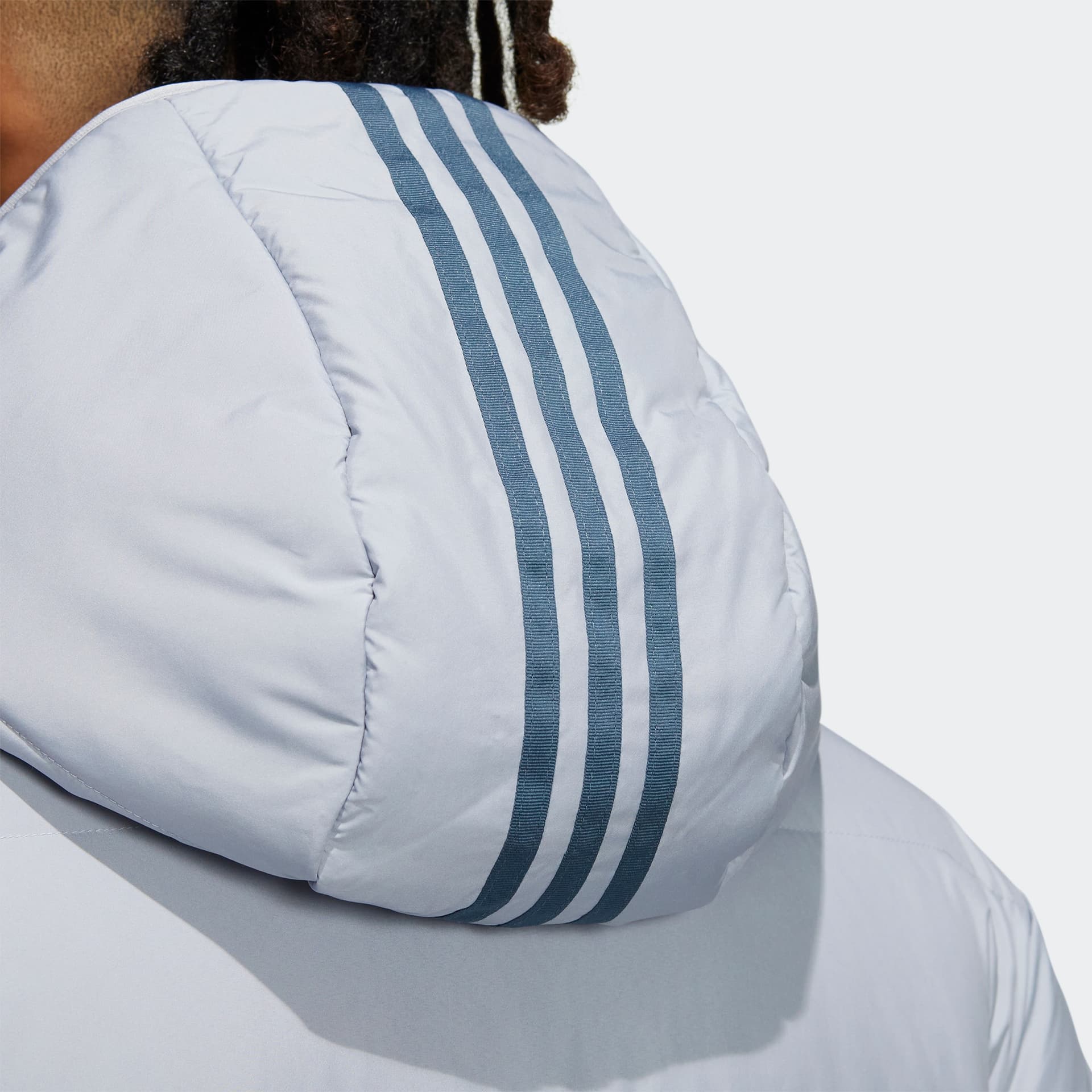 Зимняя куртка adidas Neo Silver Grey - изображение 6