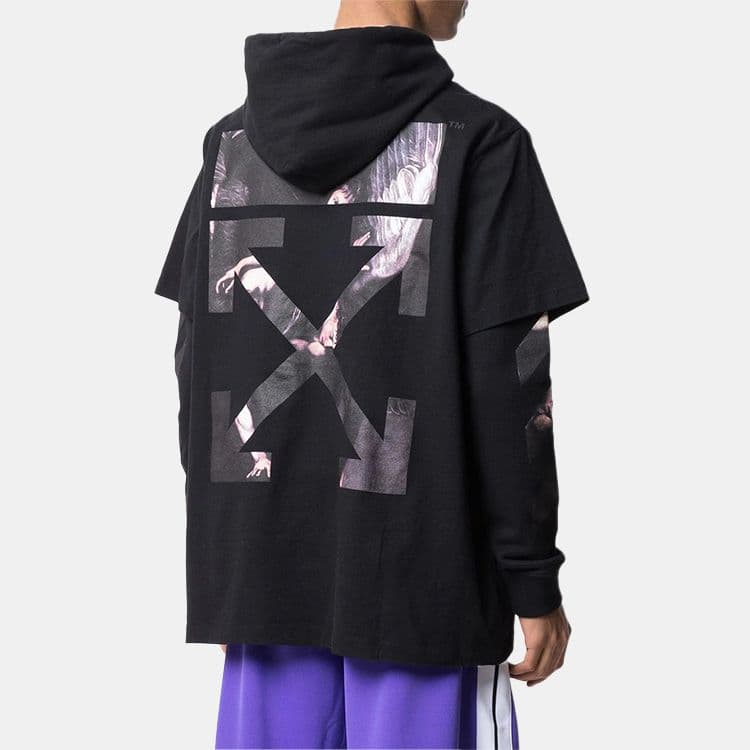 Худи Off-White Religious Print Hoodie - изображение 4