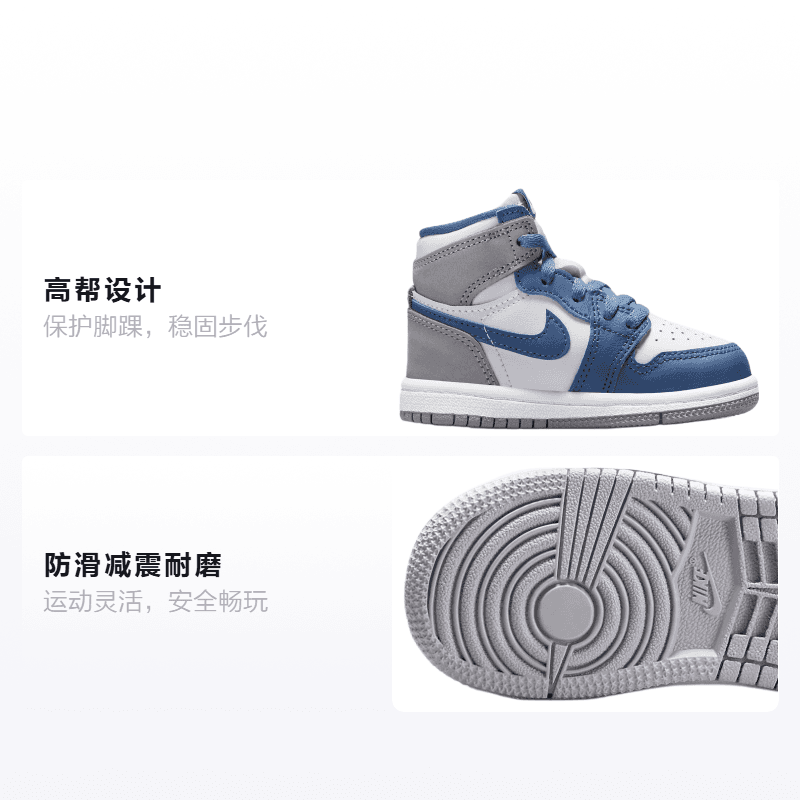 Кроссовки Jordan Air Jordan 1 High OG "True Blue" - изображение 2
